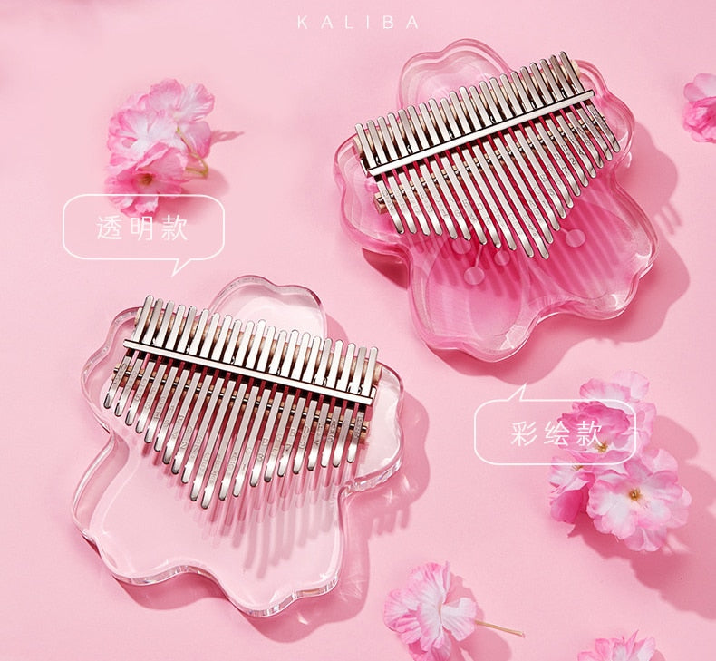 Kalimba en fleurs de cerisier