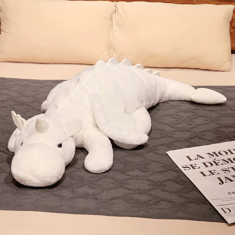 Grandes peluches dragon-licorne