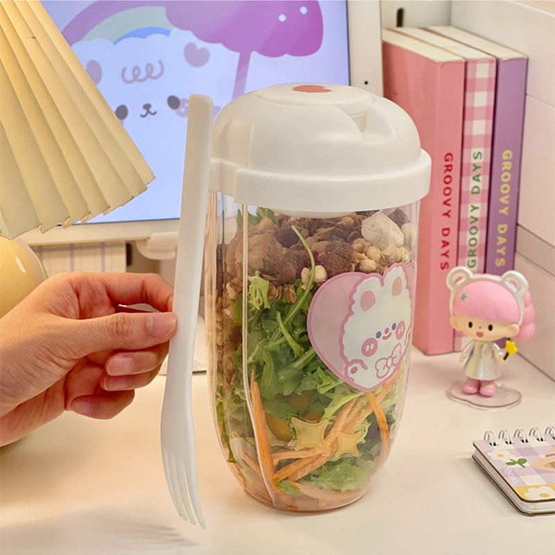 Recipiente para ensalada