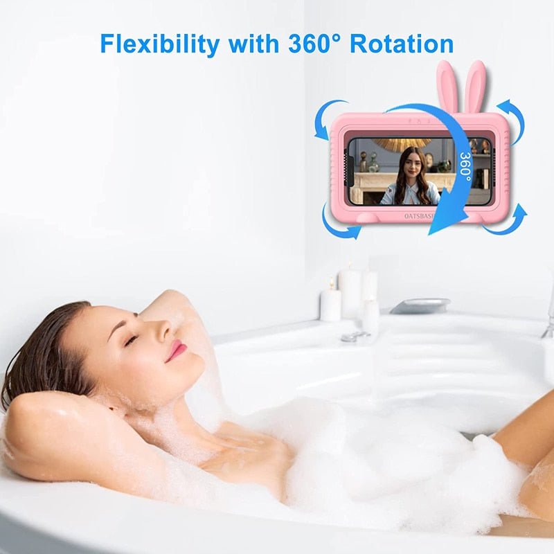 Étui de téléphone étanche pour salle de bain