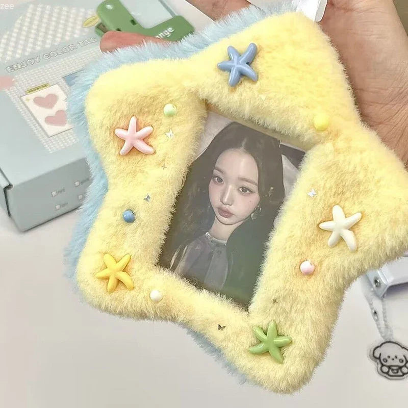 Plush Star K-pop Photo Card Sleeve