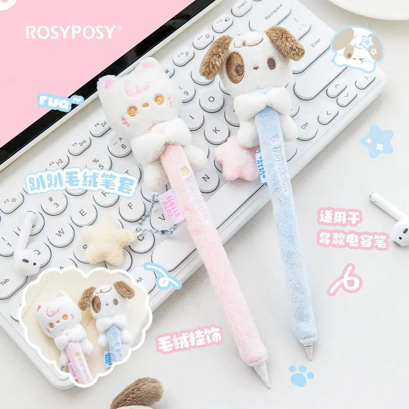 Housse en peluche Kawaii pour Apple Pencil