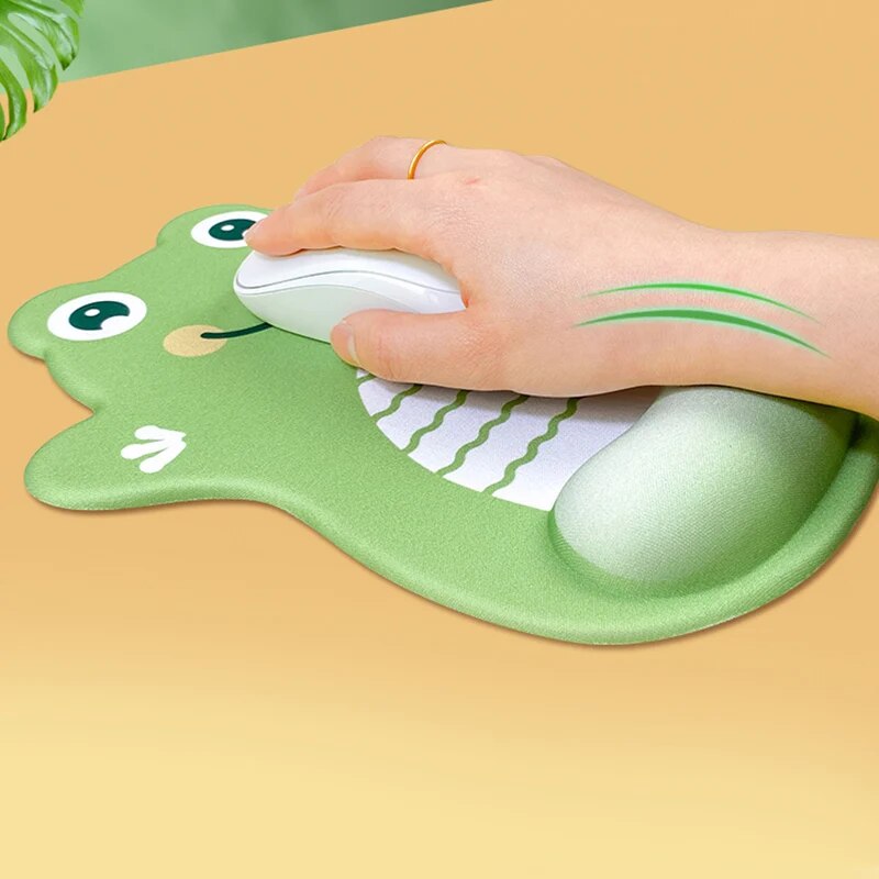 Adorables tapis de souris avec repose-poignets