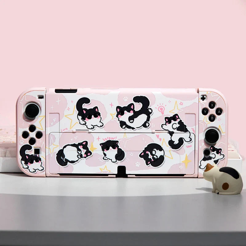 Kawaii Cat Nintendo Switch Shell