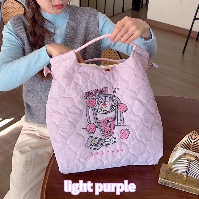 Sacs fourre-tout pastel kawaii