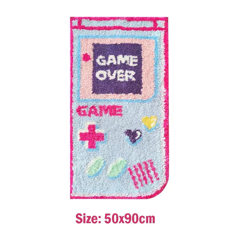Tapis de console de jeu Game Over