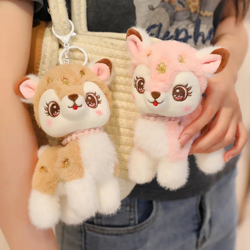 Peluches de cerf kawaii
