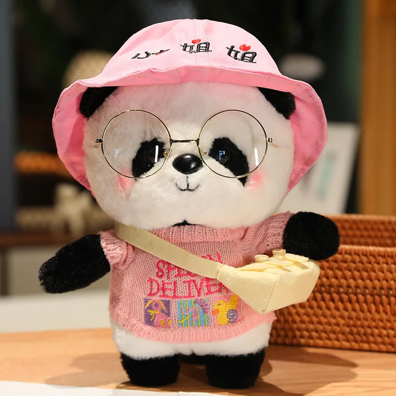 Peluches pandas douces