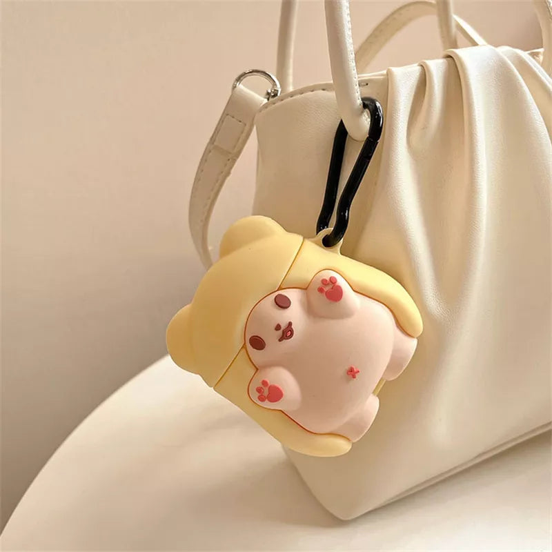Étui AirPods hérisson mignon