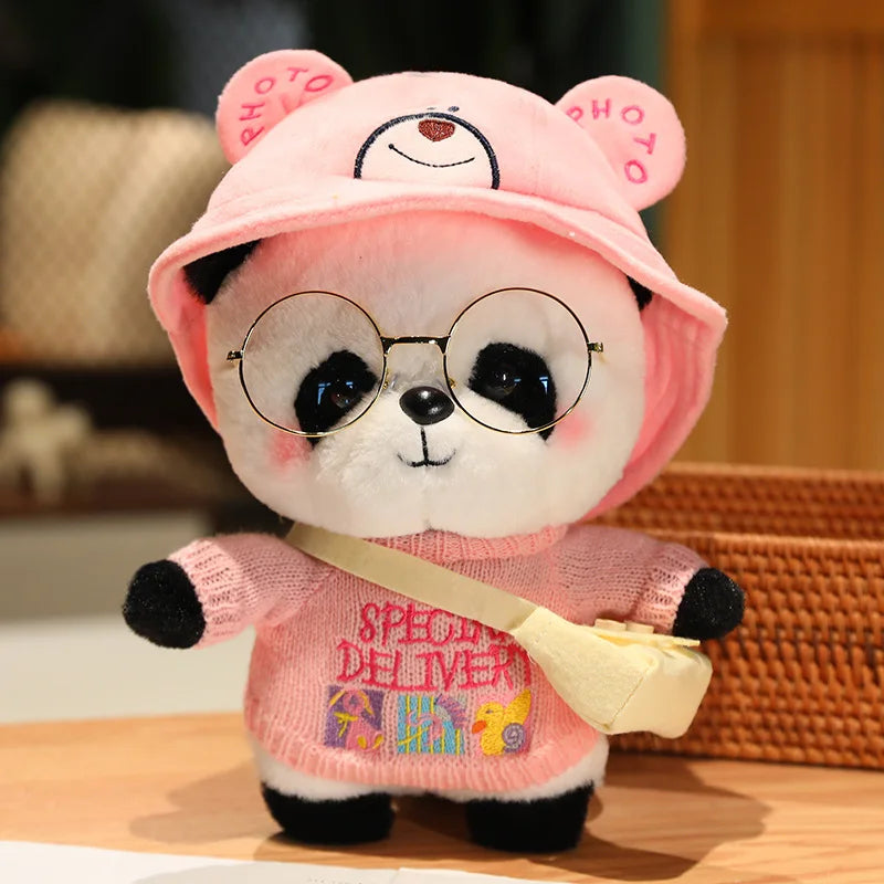 Peluches pandas douces
