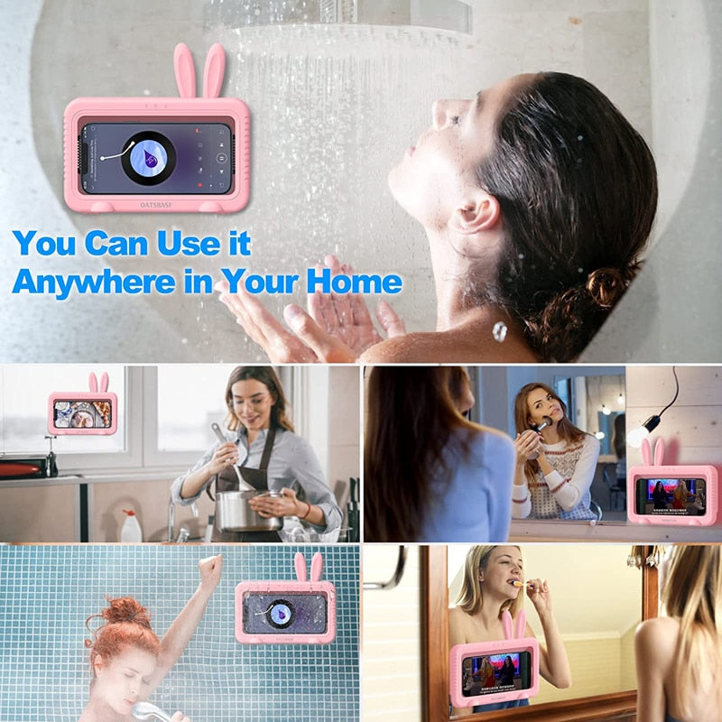 Étui de téléphone étanche pour salle de bain
