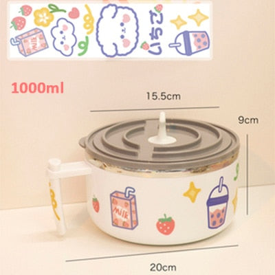 Ramen Bowl With Lid
