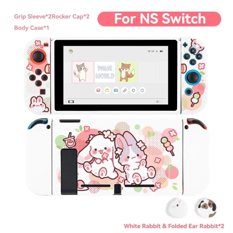 Étui Nintendo Switch Kawaii Sweet Bunnies