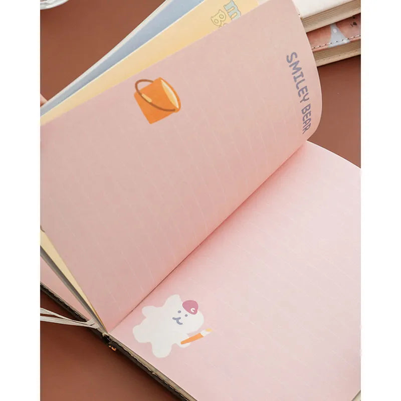 Journal en cuir Teddy Dog