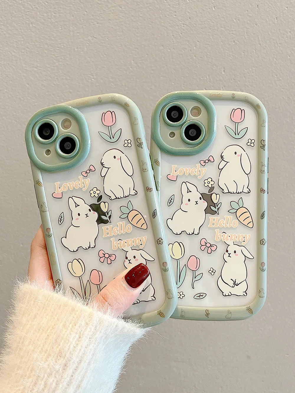 Coque iPhone Tulip Bunnies