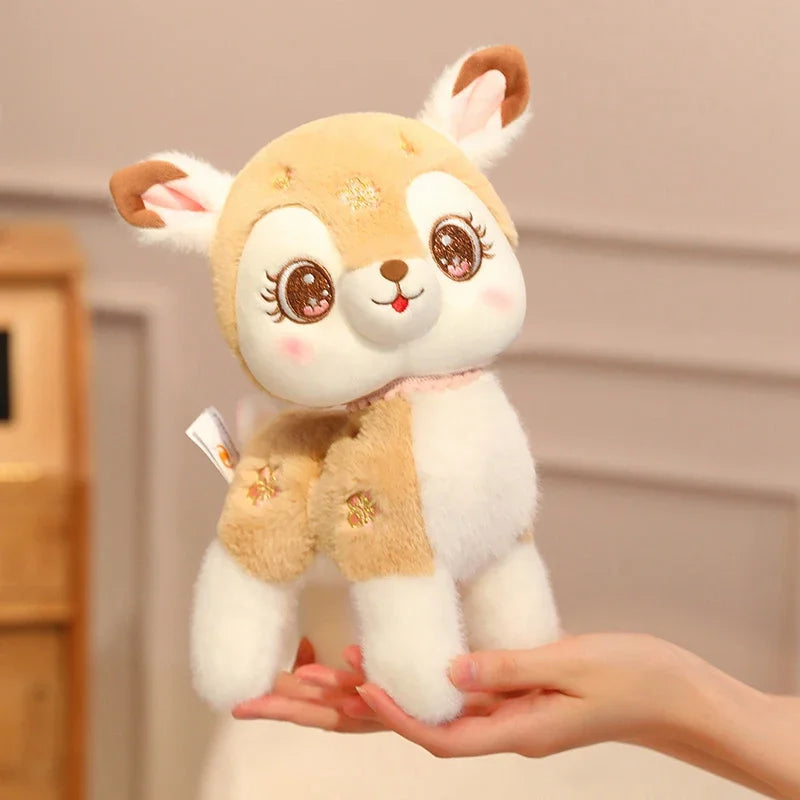 Peluches de cerf kawaii