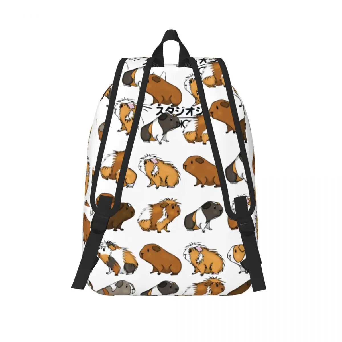 Mochila con estampado de conejillo de indias