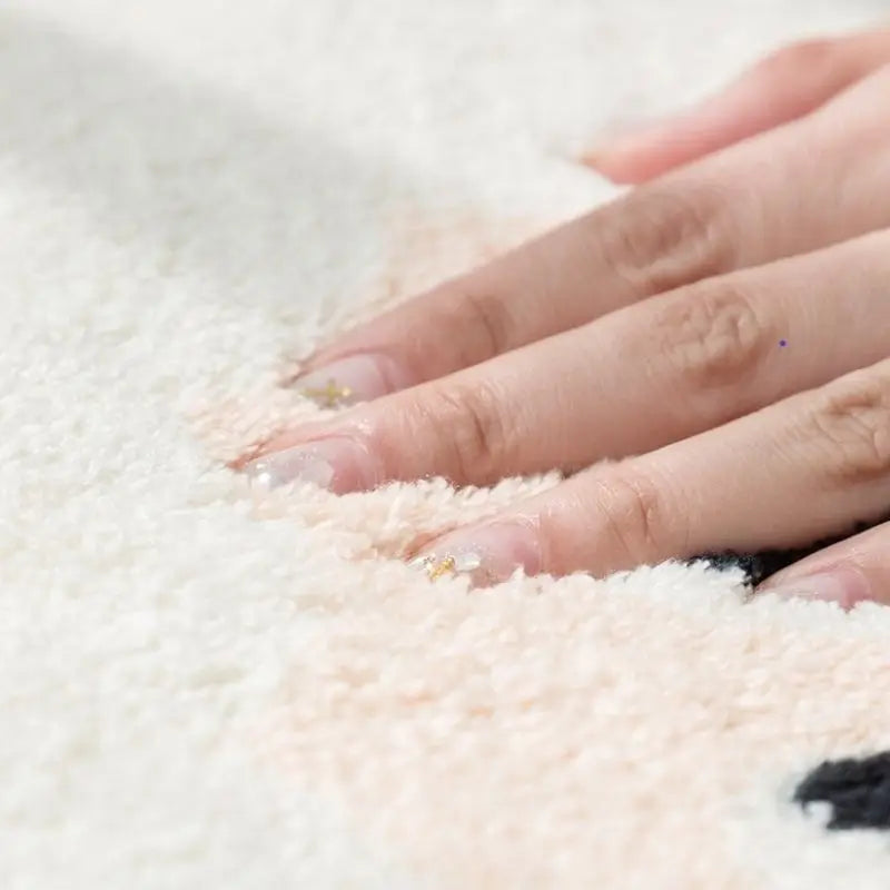Tapis arc-en-ciel pastel