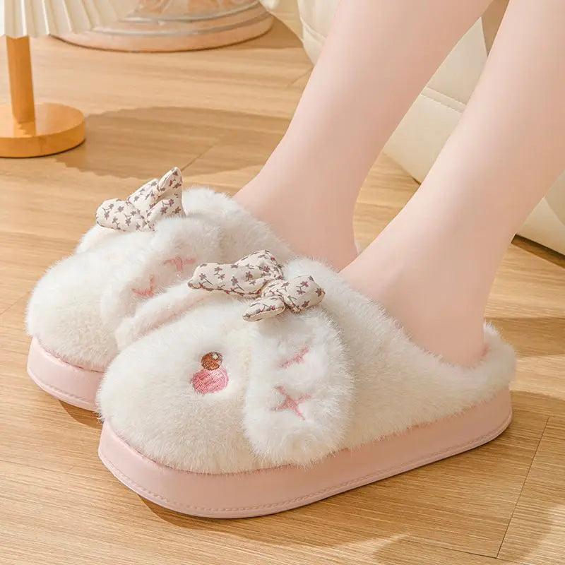 Chaussons lapin mignon