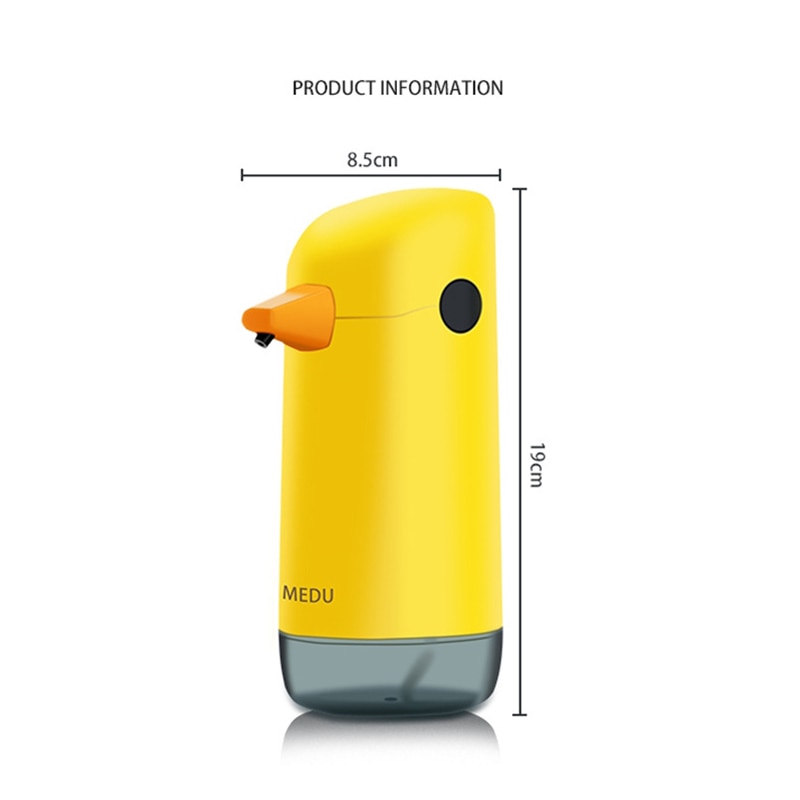 Dispensador de jabón de pato