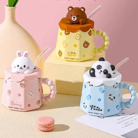 Tasses Lapin, Ours et Panda