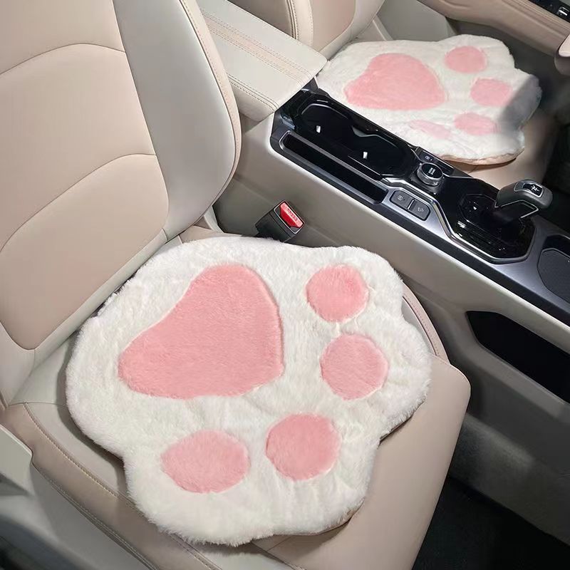 Ensemble de housses de siège auto à motif de pattes de chat
