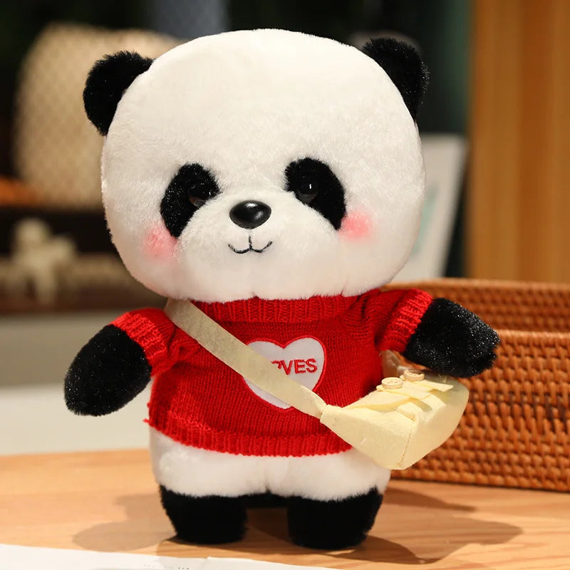 Peluches pandas douces