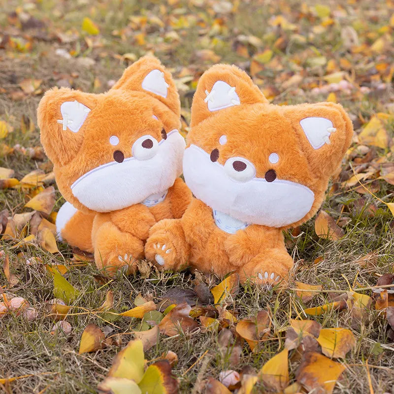 Peluche renard Ă  grosse queue