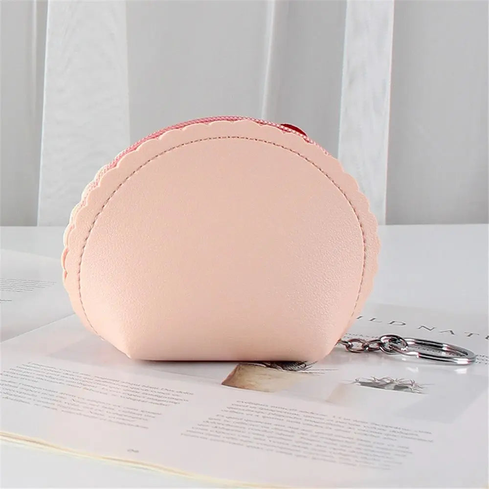 Porte-monnaie en forme de glace à la fraise