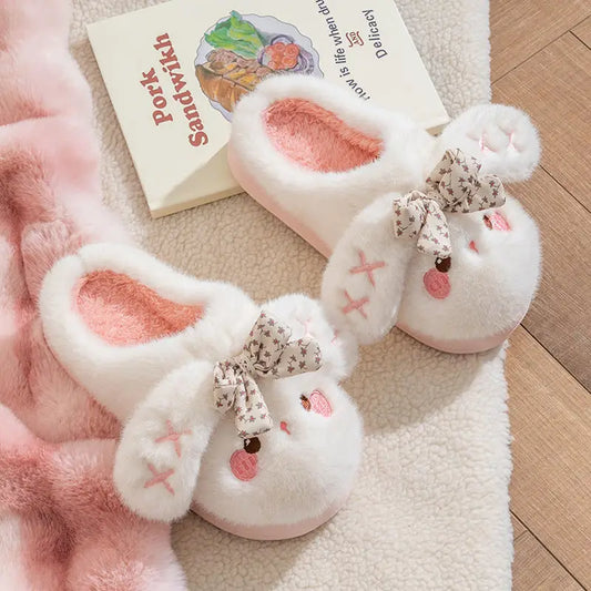Chaussons lapin mignon