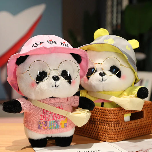 Peluches pandas douces