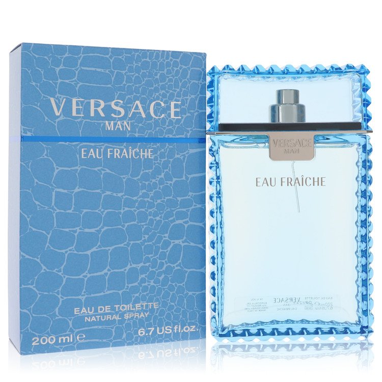 Versace Man by Versace Eau Fraiche Eau De Toilette Spray (Blue) for Men