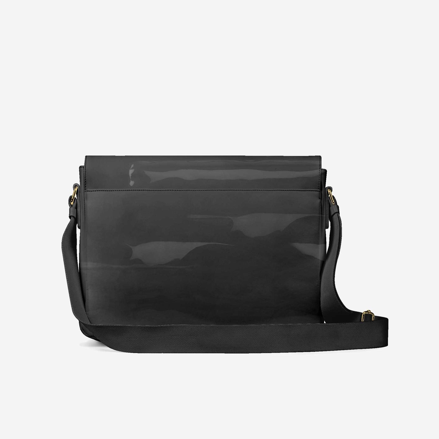 Bolso bandolera vegano dorado de 40 cm | BYMANYC® Edición Metálica de Lujo de Nueva York