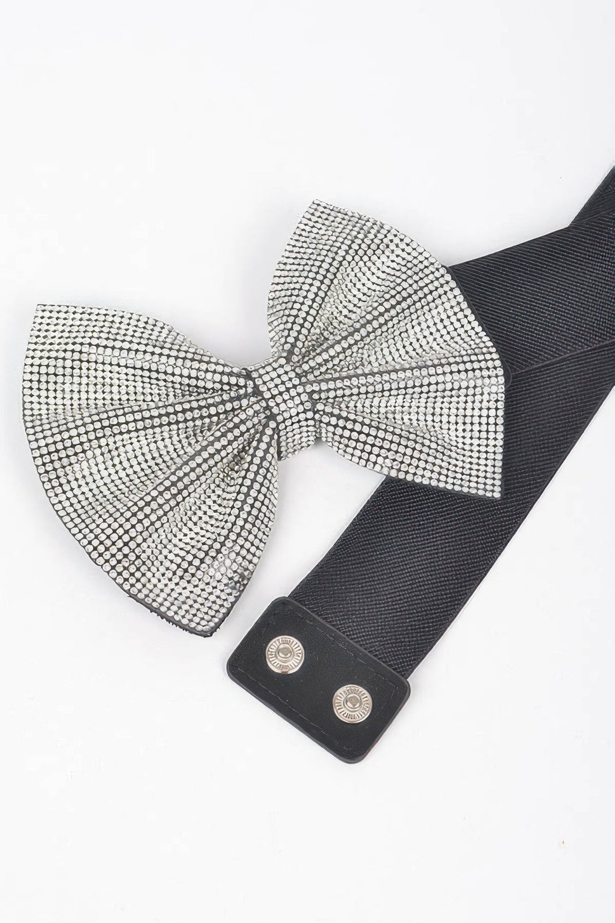 Meatpacking Rhinestone Ribbon Belt