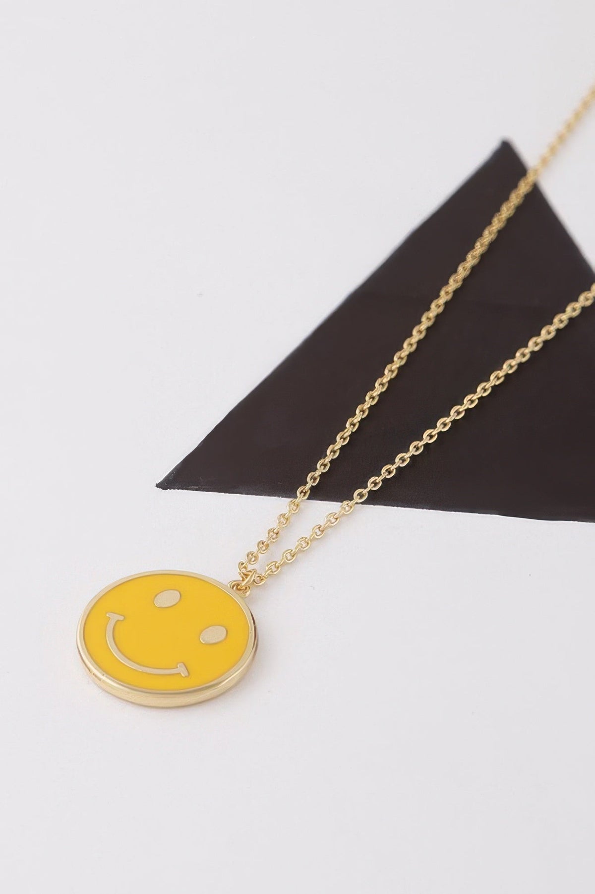 Smiley Face Pendant Necklace