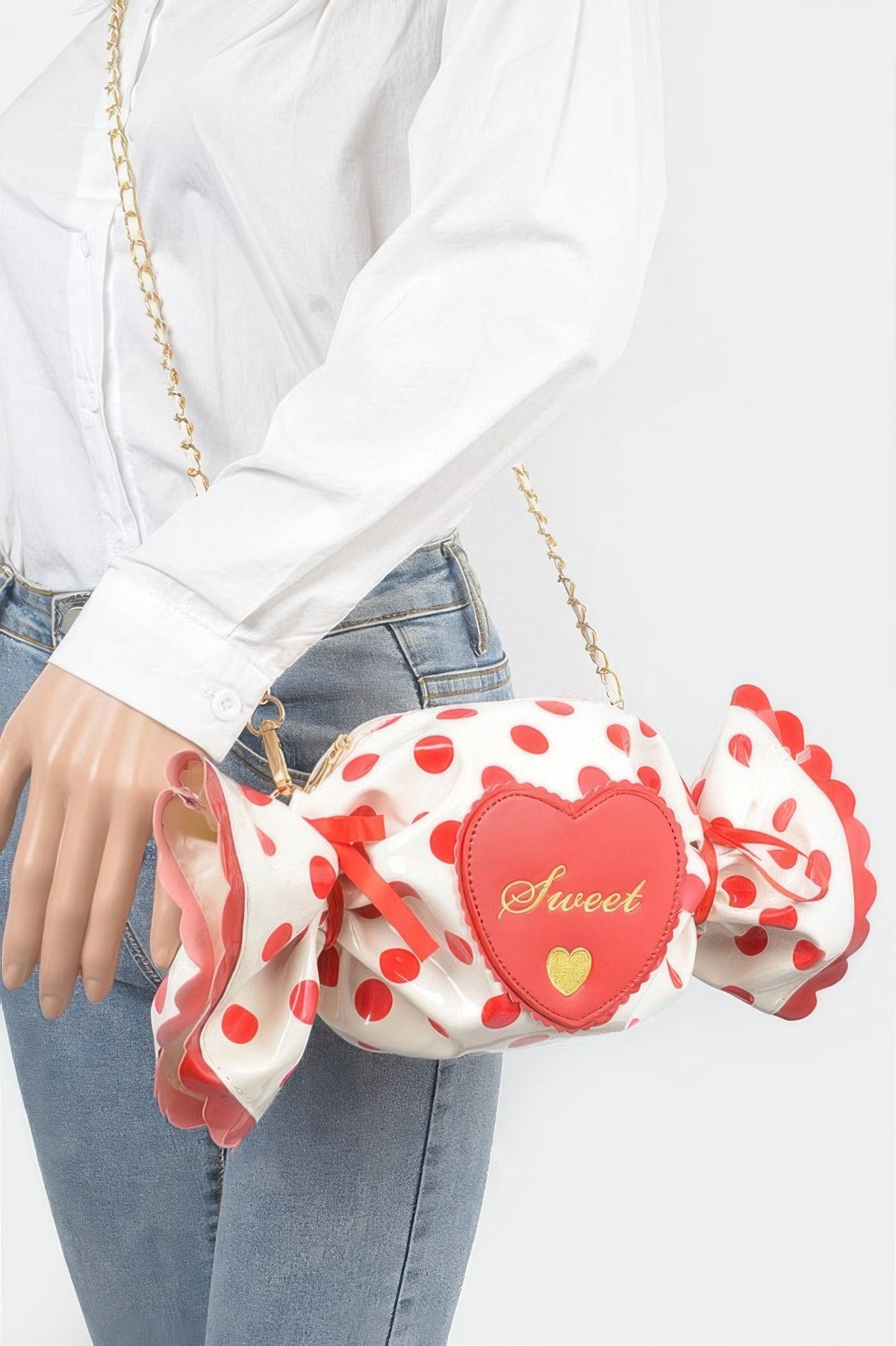 Sorrento Polka Dot Candy Wrap Bag