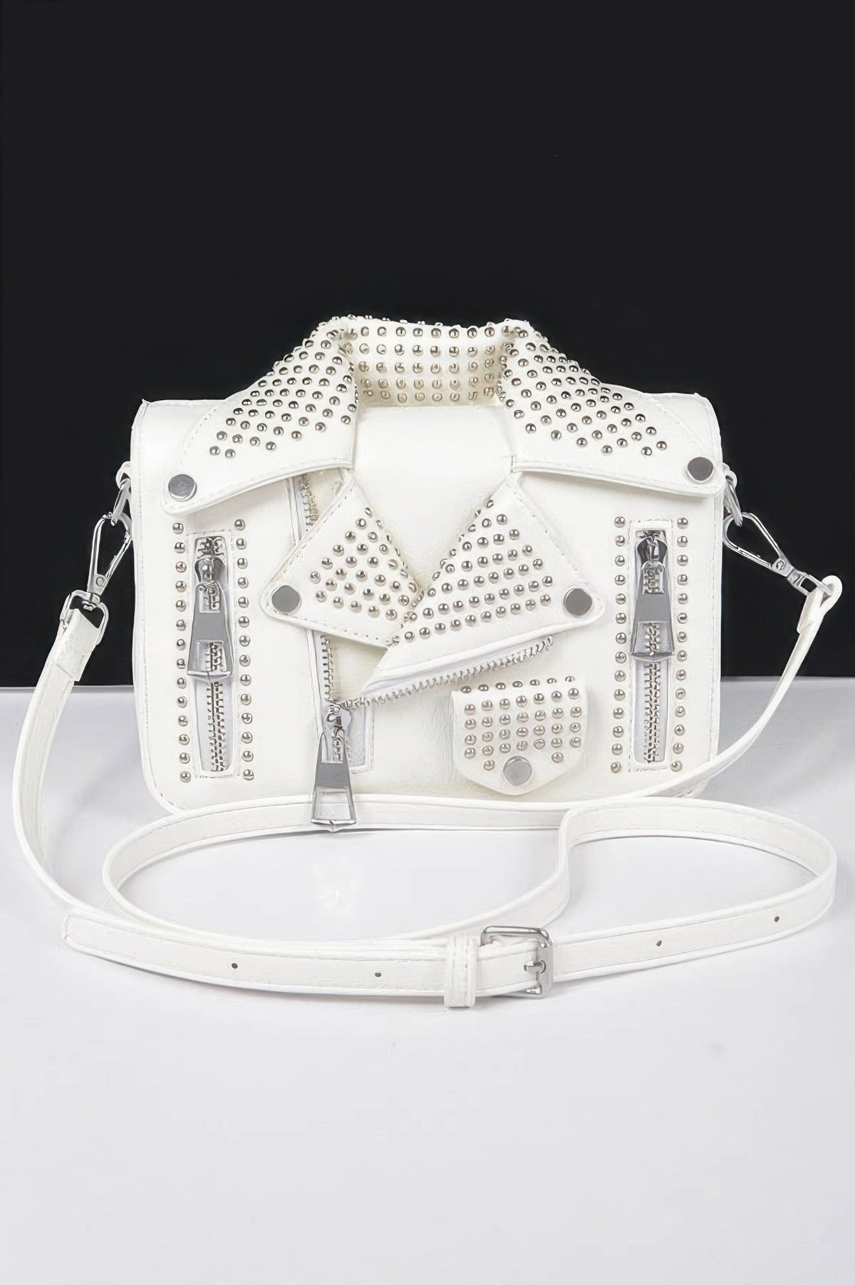 Turin Studded Jacket Clutch