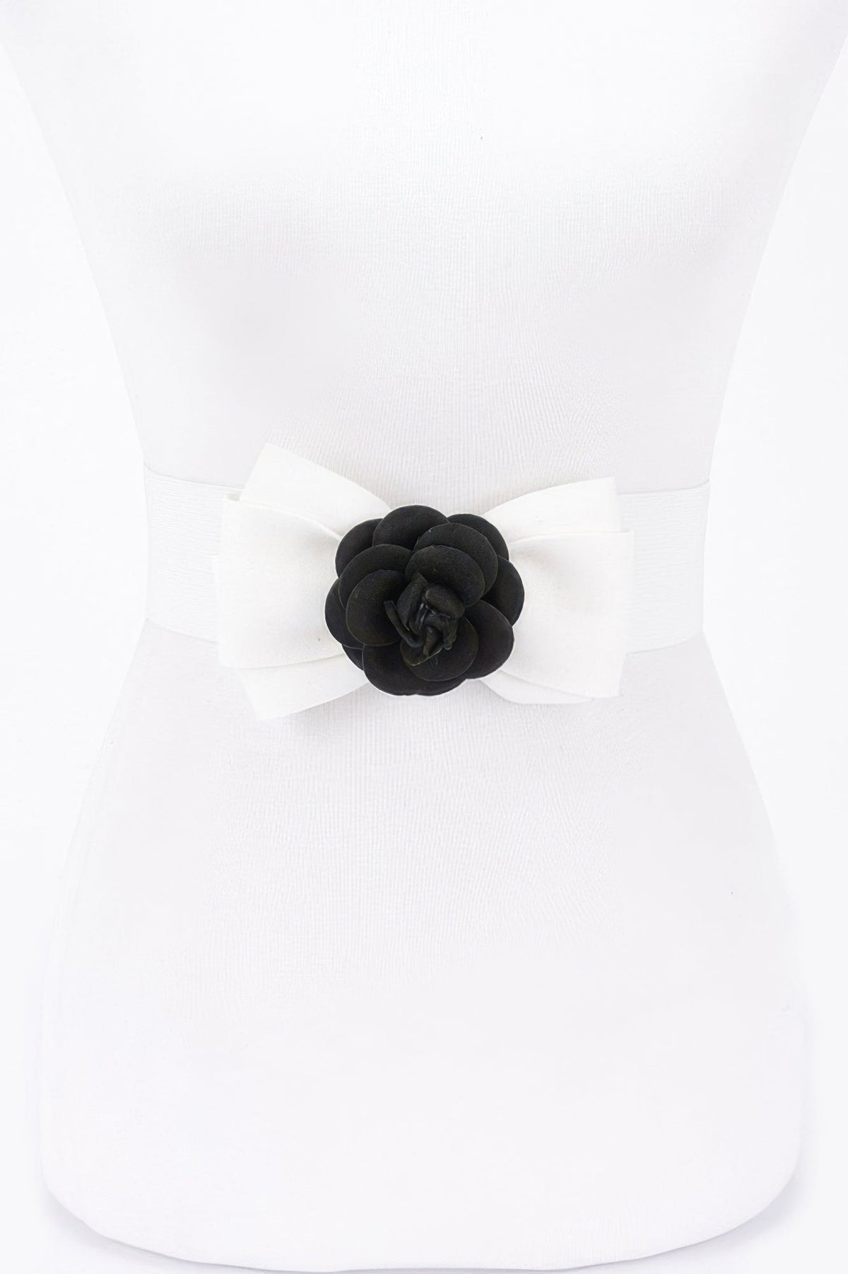 Gramercy Park Floral Bow Belt