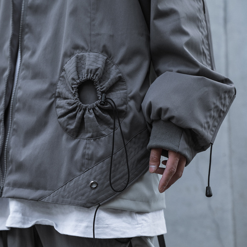 HiJ14 Grey Industrial Climber Jacket
