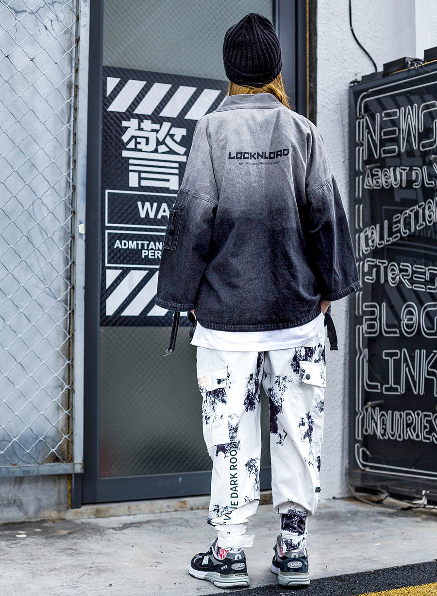 LALKW91 Denim Samurai Shirt