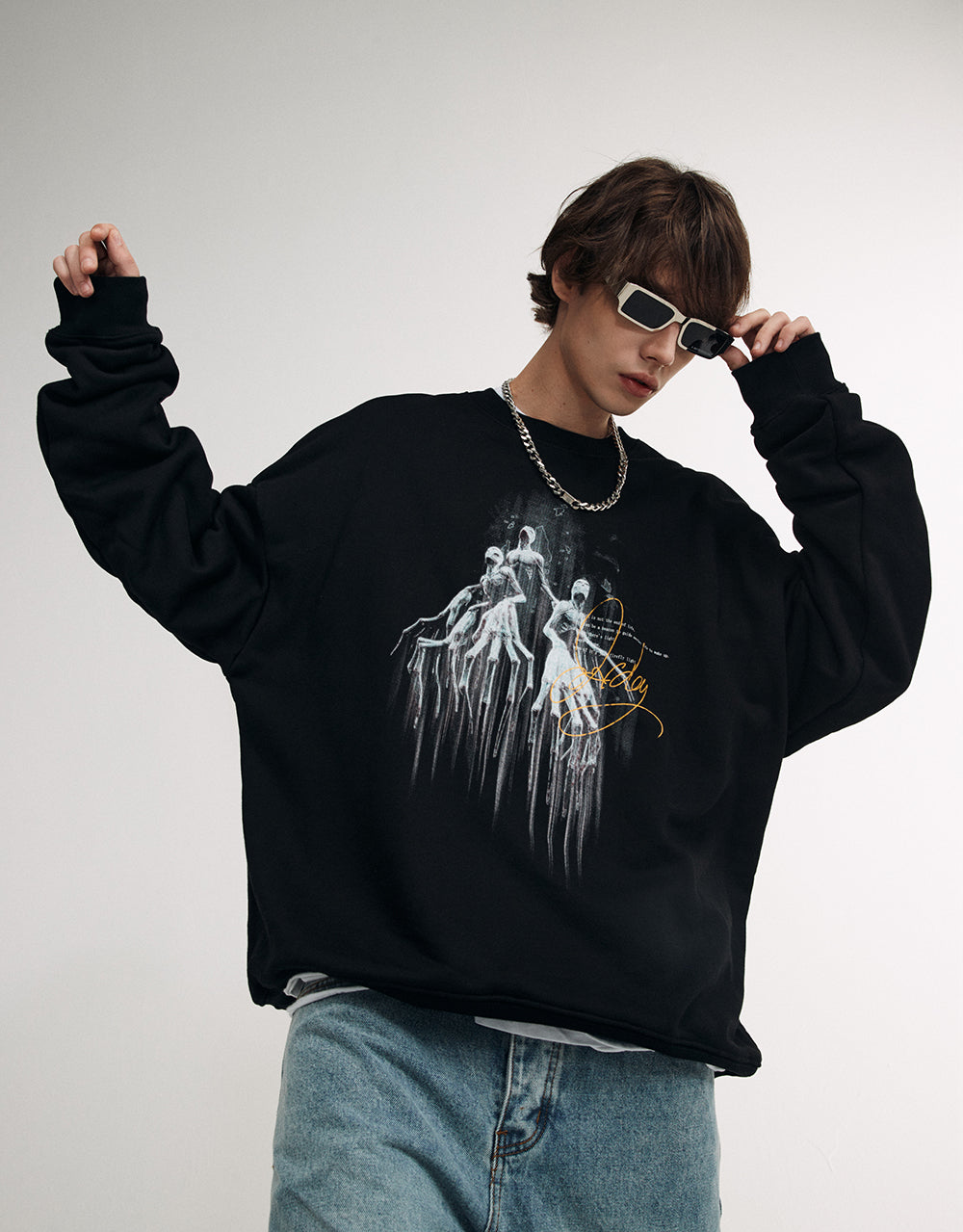 Evolving Human Race Sweater