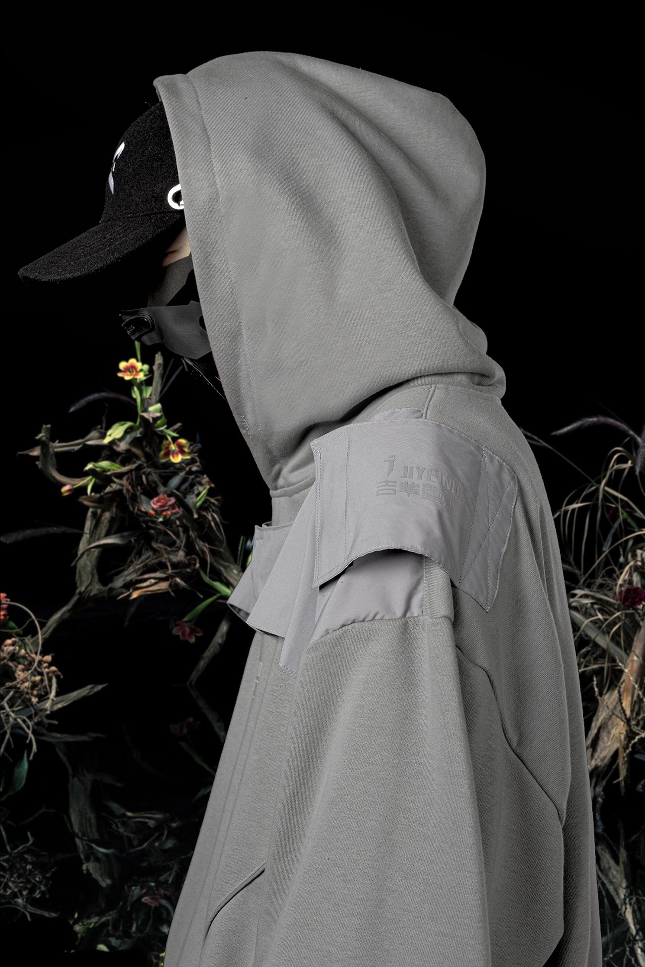 HiH29 Shadow Mixed Hoodie