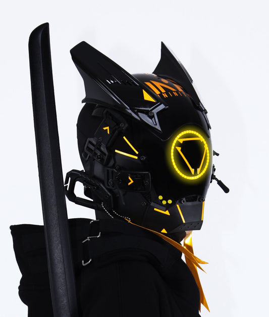 Yellow Tech Mask