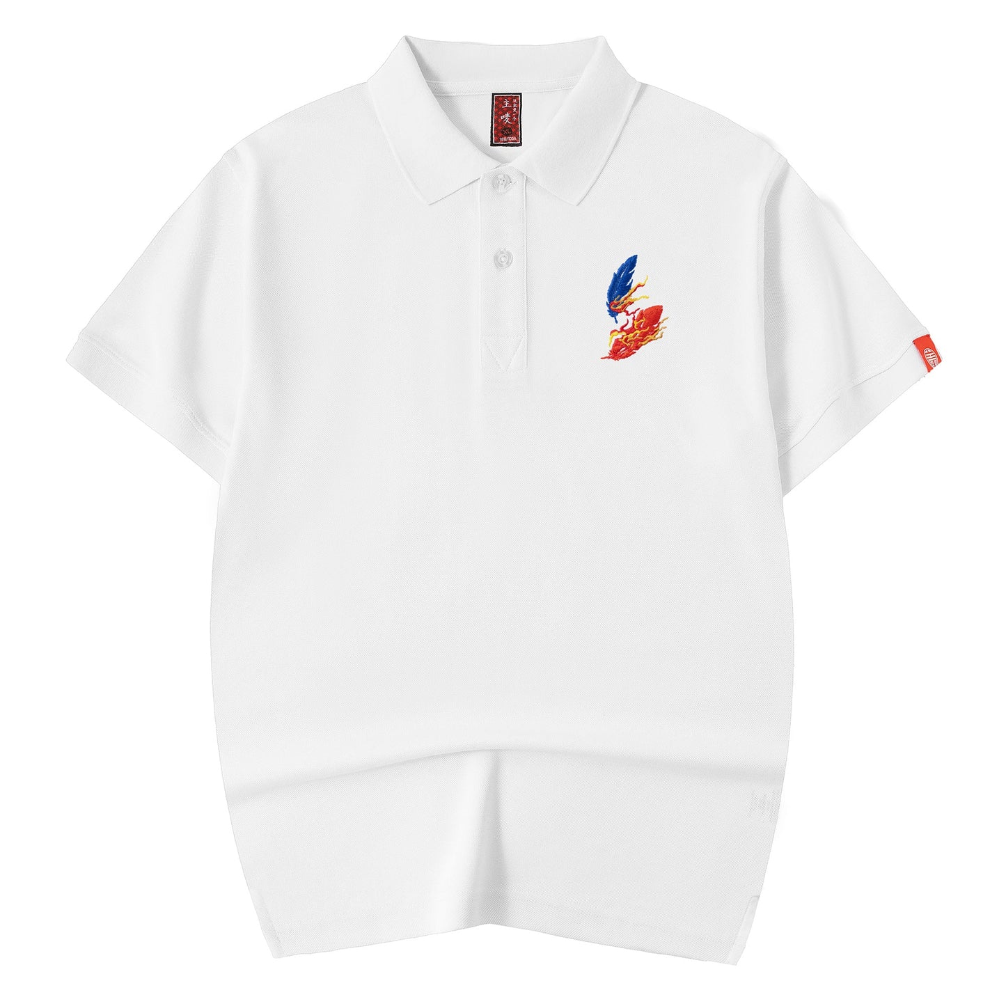 Flying Phoenix Embroidery Polo