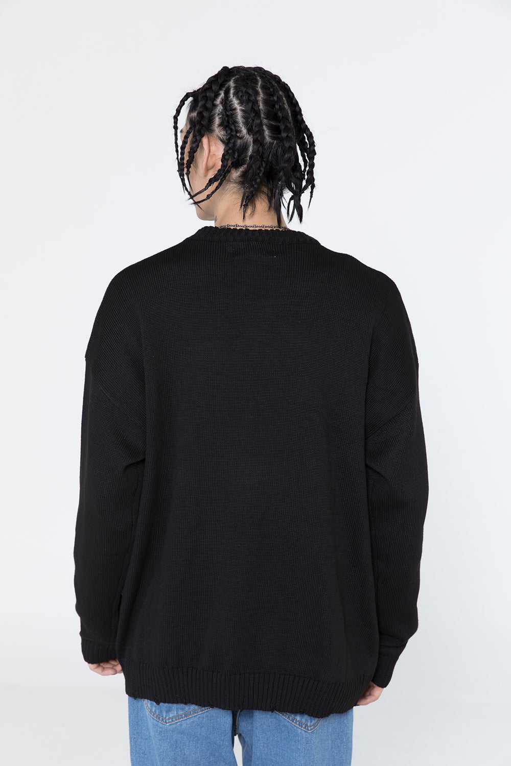 Extreme Dark Demon Knit Sweater