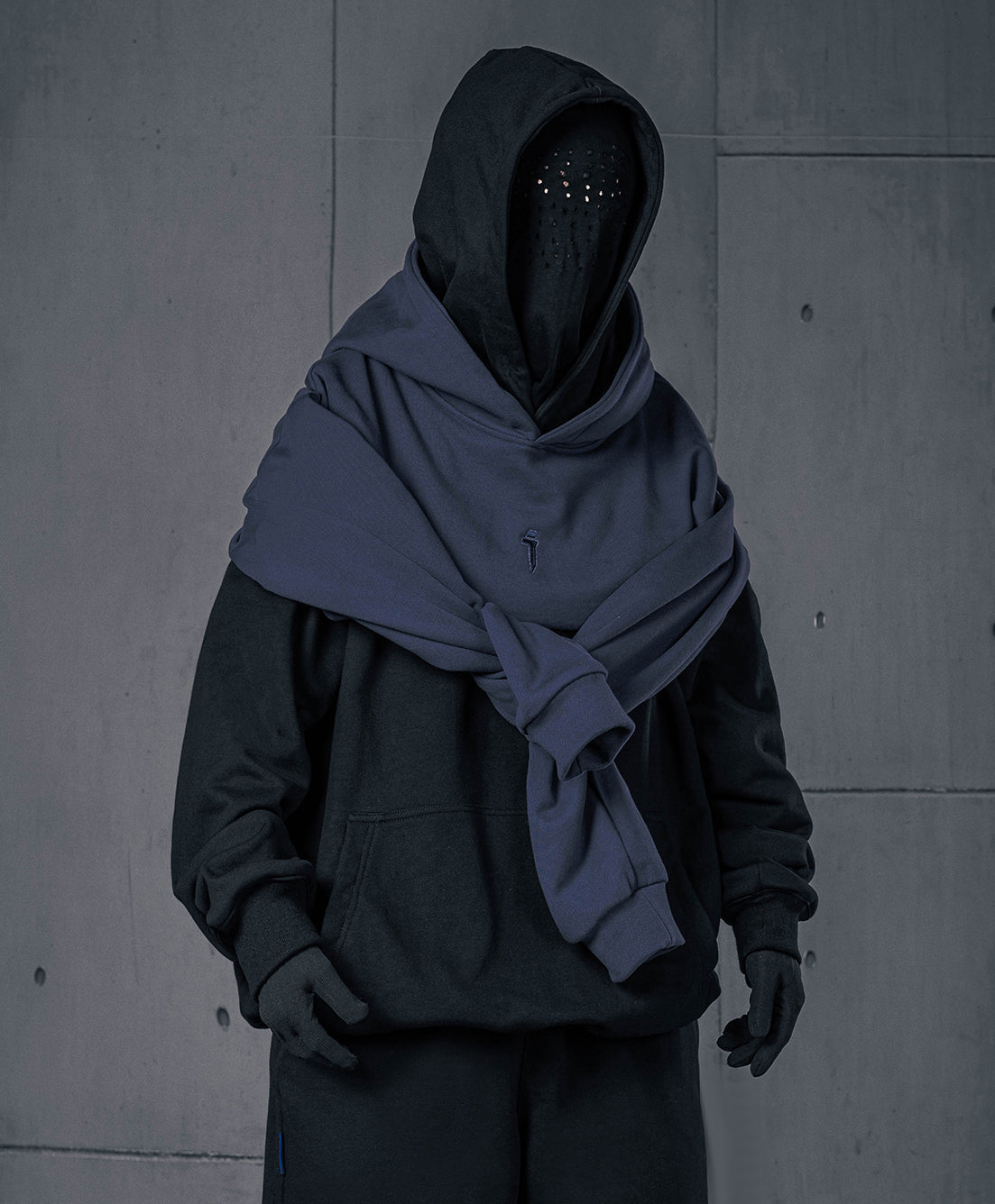 HiH30 Double Double I-Tech Hoodie