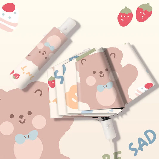 Parapluies ours en forme de nœud papillon mignon