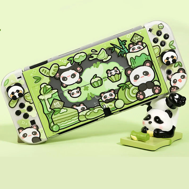 Étui Panda Kawaii pour Nintendo Switch