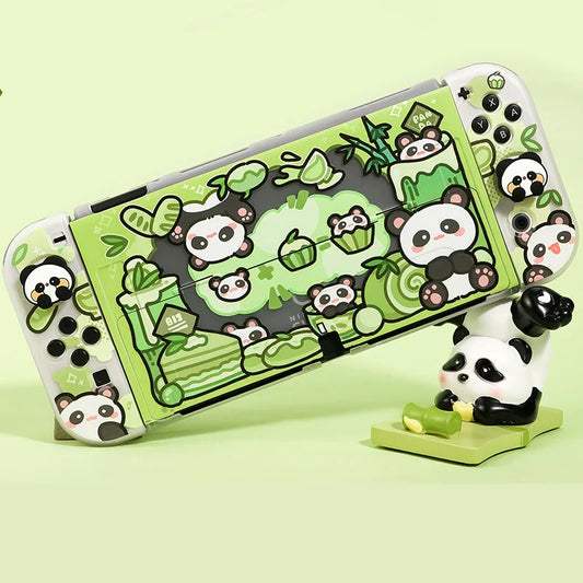 Étui Panda Kawaii pour Nintendo Switch