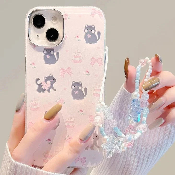 Funda para iPhone con gatito bonito